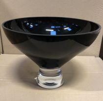 Coupe Verre D21,5 H11/16 Noir sur pied