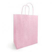 Sac Kraft Blanc 23x12 H31 Rose ( x 50 )