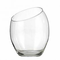 Vase Verre Oblique D16 H20